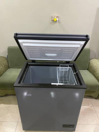 Haier Deep Freezer brand new with box and warrantycard