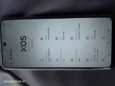 Infinix smart 8 Pro 4+4 128 With Box. . .