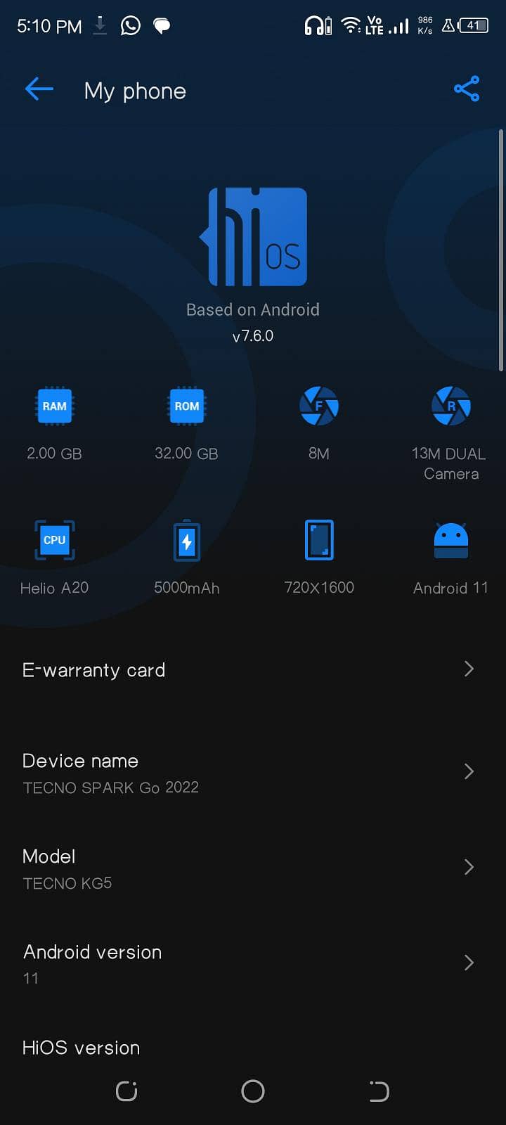 tecno 8c 4