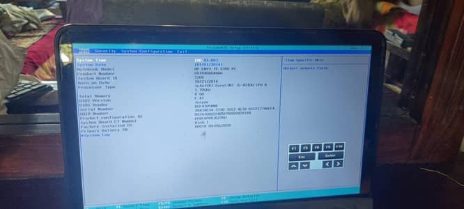 HP envy 15x 360 i5 4th gen  8GB Ram