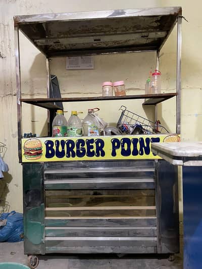 Fries & Burger - 2 in 1 Counter For Sale
