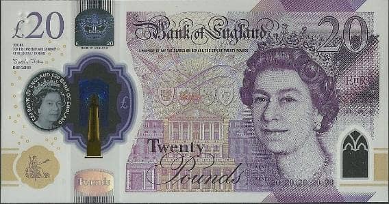 20 pounds ka note ha jo bahir s 8 hazar ka milta