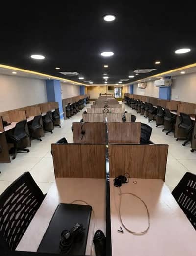 Best Ideal prime location full furnished office for rent 3200 sqft commercial space bahria town rawalpindi