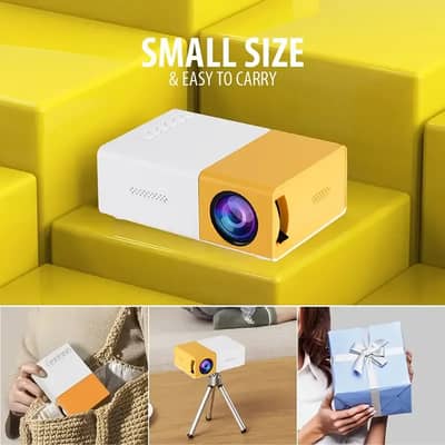 YG600 Mini Projector – Portable Home Theater with HDMI, USB & AV