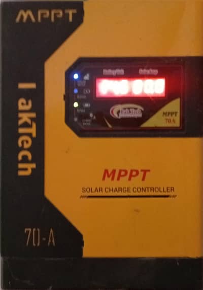 Pak Tech MPPT Solar Charge Controller 70A | A1 Condition | 12V/24V