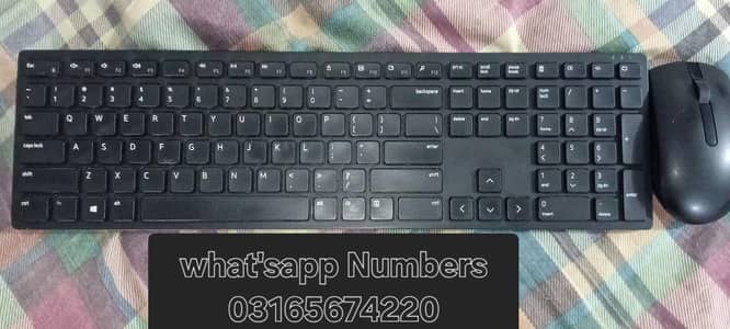 Dell wireless keyboard and mouse combo
