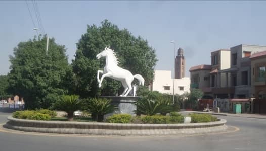 11.5 Marla Corner, Facing Park With Extra Land Paid Residential Plot All Dues Paid Available At Very Prime Location Of Tauheed Block, Bahria Town Lahore