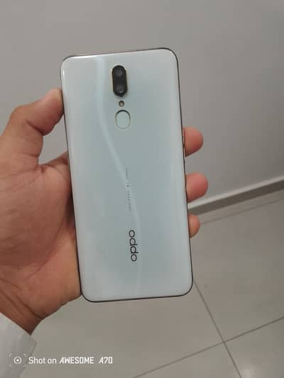 oppo f11 galss change 4 128 ma good used only mobile