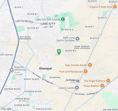 ARZ Properties Offers 7 Marla Residential Plot For SALE In Sector M-7 C4 Lake City Lahore A