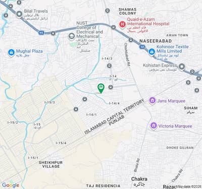 5 Marla (1250 Square Feet/139 Square Yard) Possession Plot Available For Sale In CDA Sector I-14/1 One Of The Most Beautiful Location In Islamabad