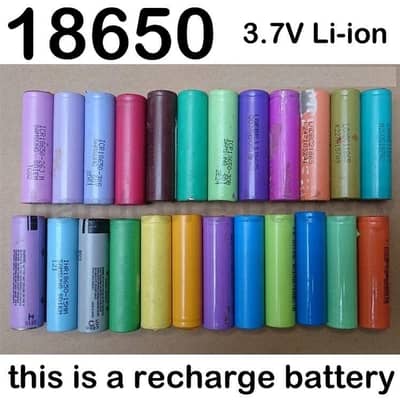 18650 Laptop Battery Cell 3.7 Volts Cells