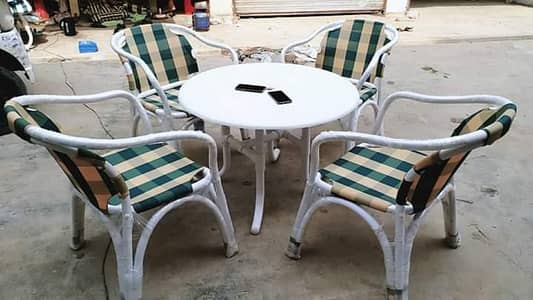 OUTDOOR GARDEN UPVC RATTAN FURNITURE SOFA SET CHAIRS TABLE UMBRELLA