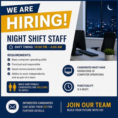 Night shift staff
