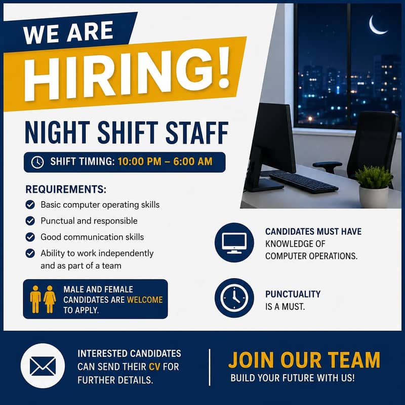 Night shift staff 0