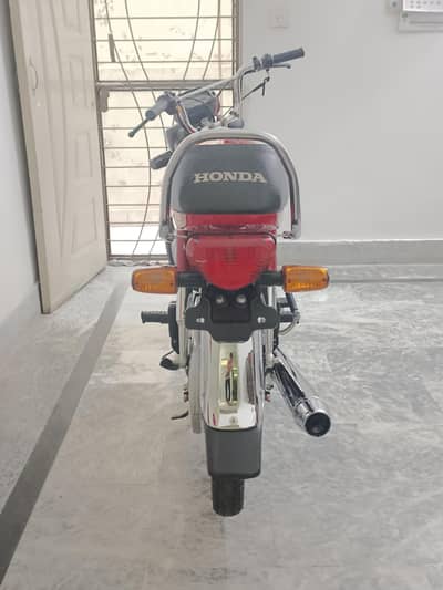 HONDA CD 70 2025 model new condition 10/10