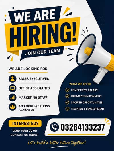 OFFICE WORK AVAILABLE FOR MALES AND FEMALES