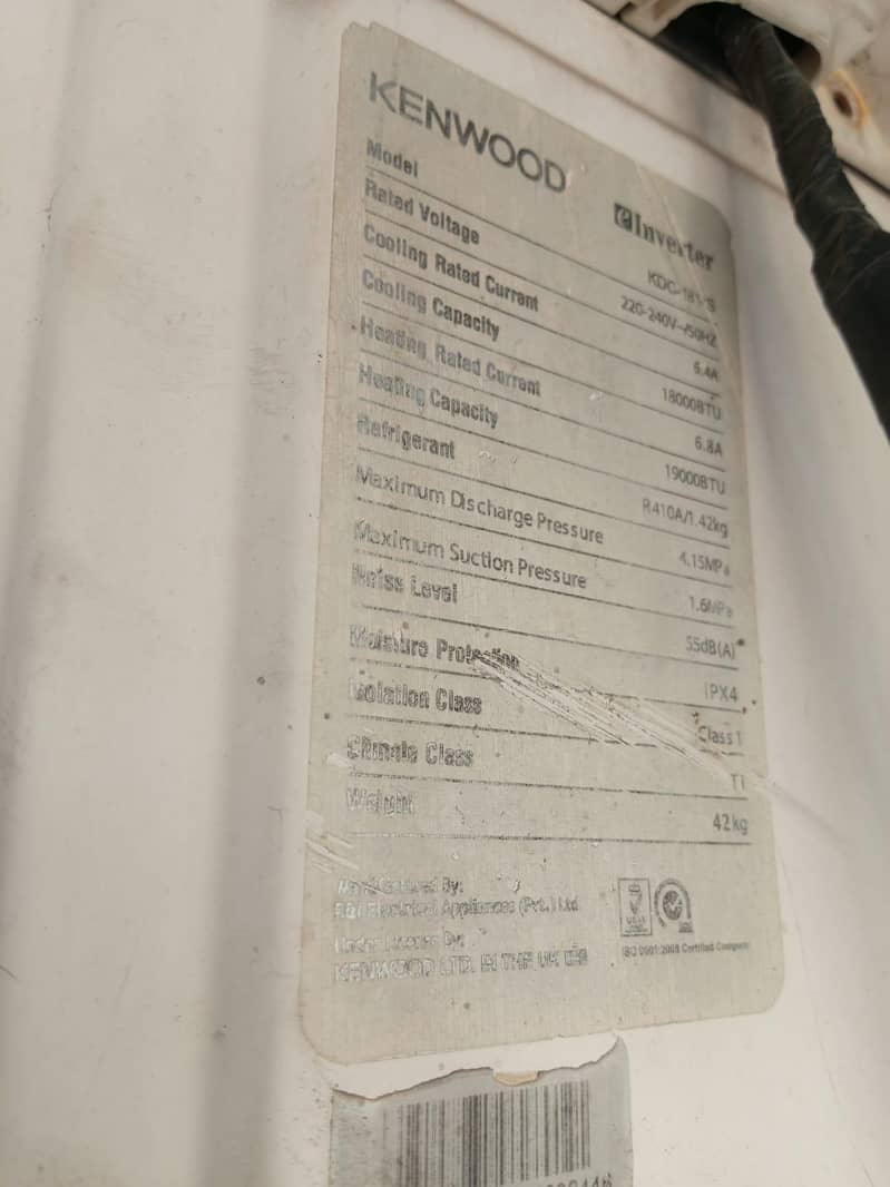 DC Inverter Split type Air Conditioner 1