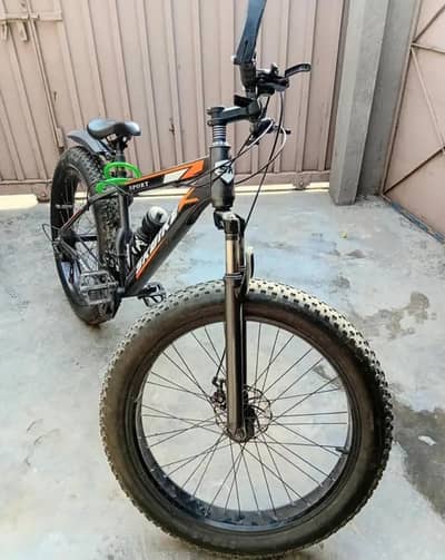 Fat Tyre Bicycle26x4.0 Smooth Ride | Excellent Gear System