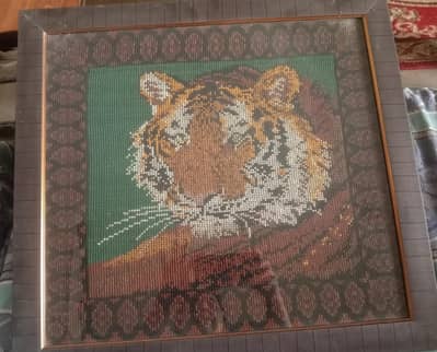 v beautiful Hand embroided painting