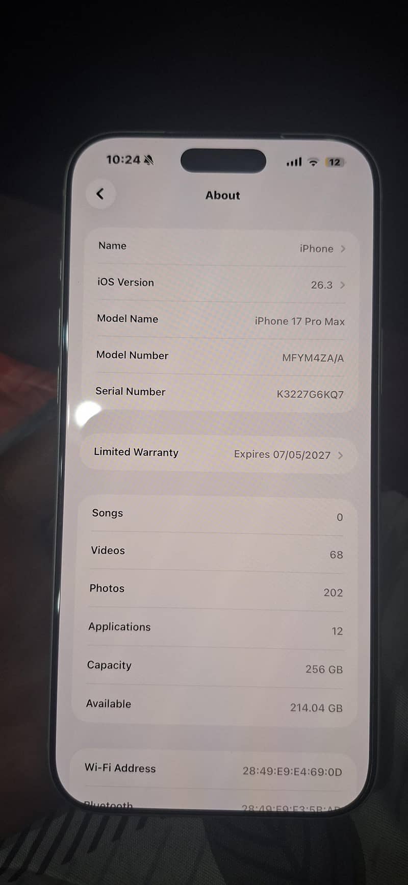 iphone 17 pro msx physicl plus e sim silvr 1