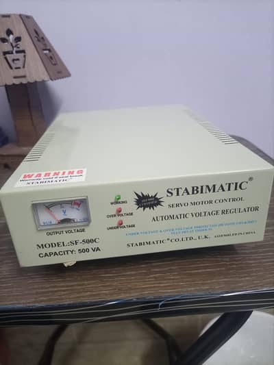 Automatic Servo Motor Voltage Regulator For Urgent Sale to Protect you