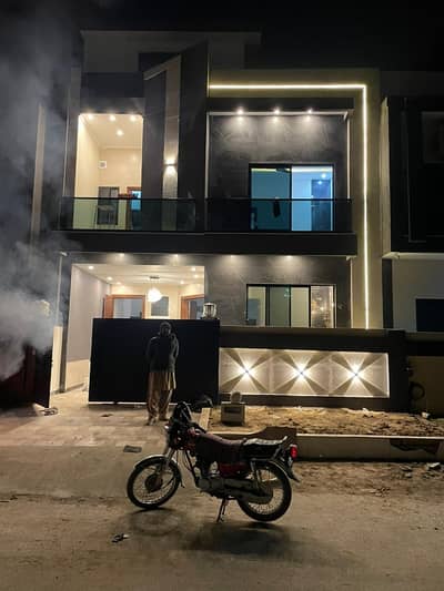 5 Marla Double Unit House Available For Sale In Multi Gardens MPCHS B-17 Fasail Margalla City Islamabad.