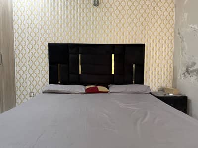 Double Bed with 2 side tables