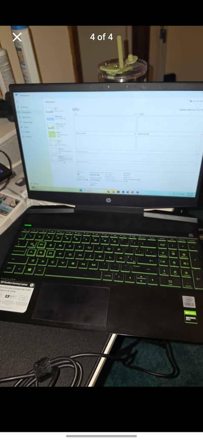 HP pavilion gaming laptop GTX 1650TI