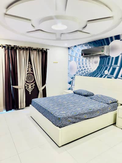 1 Bed Luxury Apartment Short Stay Bahria Town 03001893480