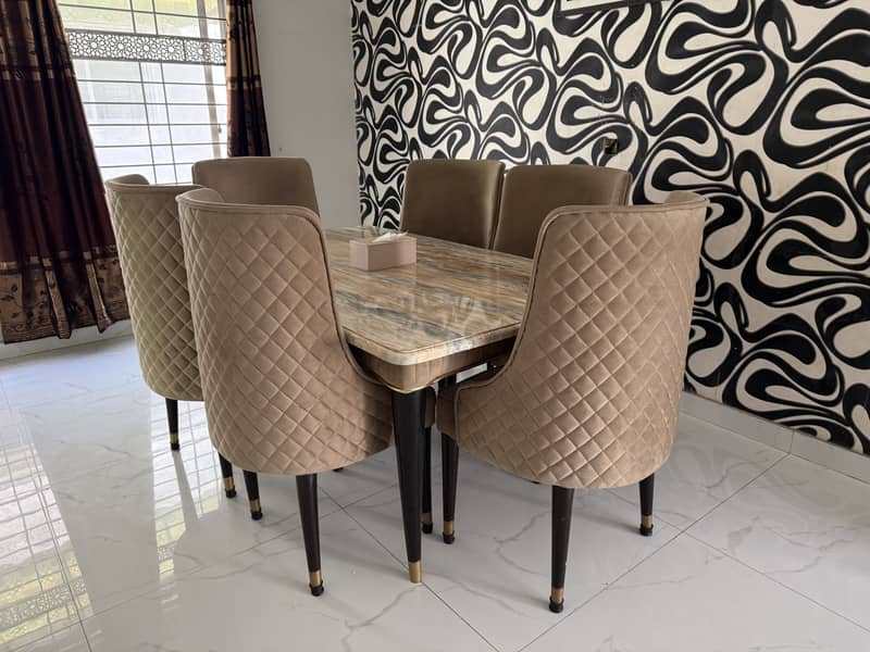 6 Seater Dining Table 0