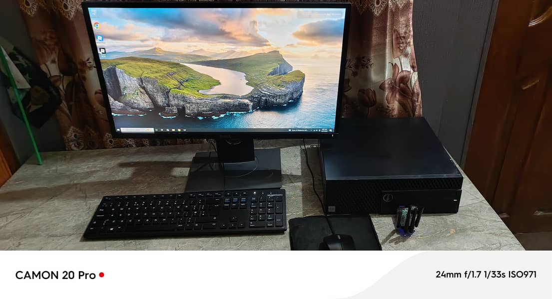 cpu lcd chair table complete setup 1