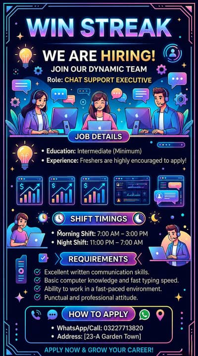Chat Support Executive