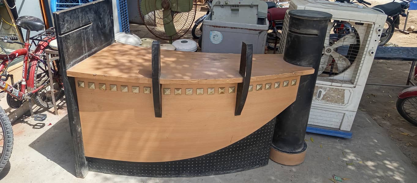 reception counters 7