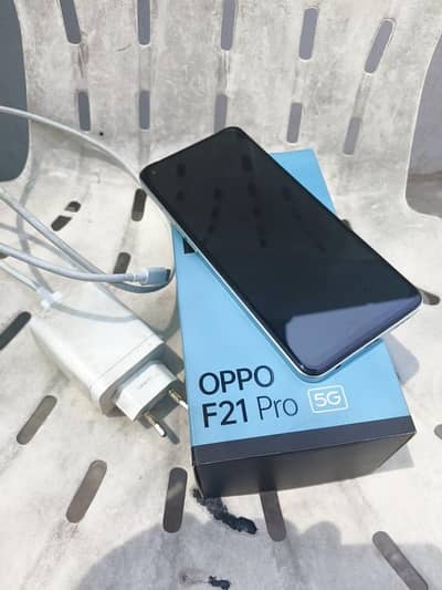 oppo f21 pro 5g with box and original charger