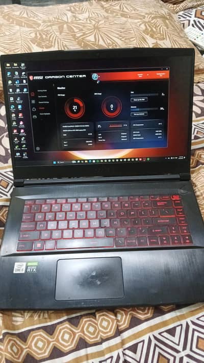 MSI GF65 THIN | i5 10TH GEN | 24GB RAM | RTX 3060 6GB