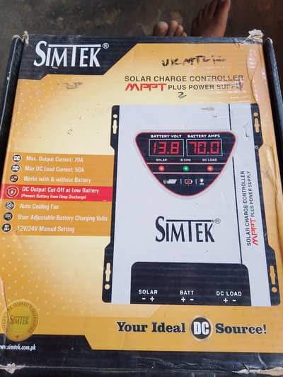 Simtik solar charge controller MPPT plus power supply