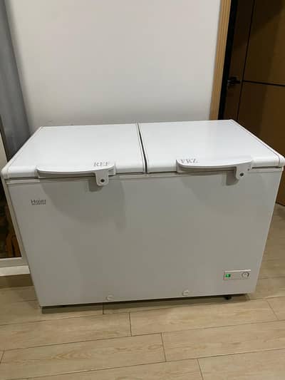 Haier (double door refrigerator + freezer) HDF 385 INV4 for sale