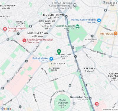 Garden Town - Ali Block 22 Marla Residential Plot Up For sale