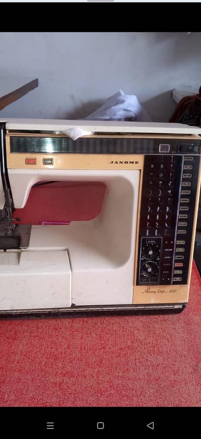 janome 6000 model machine for sale bilkul ok what's up number 03006307