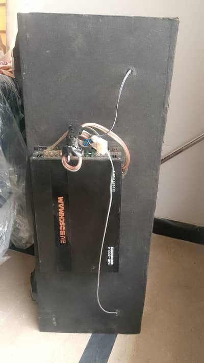 full box Amp speaker woofer