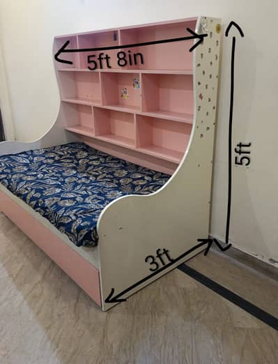 bunk bed kids bed single bed  baby bed bunker bed pink bed
