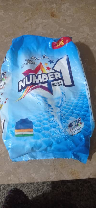 numbers 1 washing powder