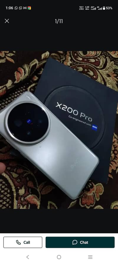 ViVO X200 With Warranty very good and excellent Condition