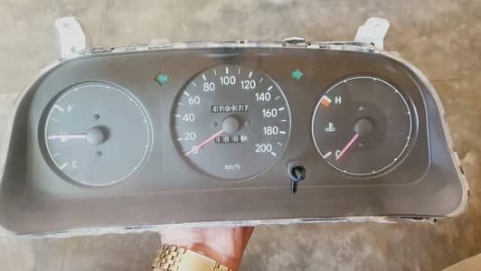 Toyota XE speedometer