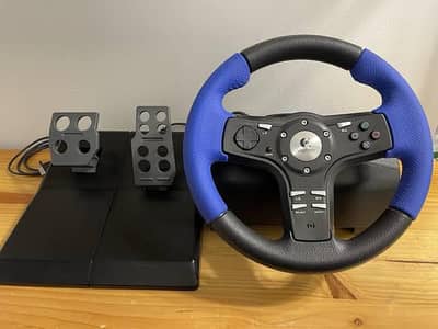 Logitech Driving Force EX Steering Wheel+Pedal