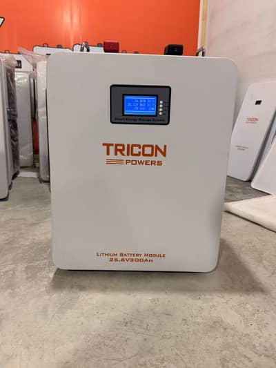 Tricon Powers Lithium Battery 25.6v 300Ah