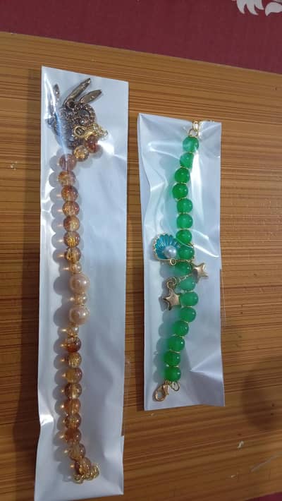 Handmade Beaded Bracelet / Tasbeeh Style Charm Accessories