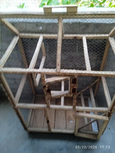 wood cage condition 10 / 10