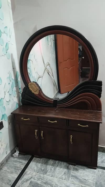 Basic Furniture for house like Bed,Dressing table, showcase.