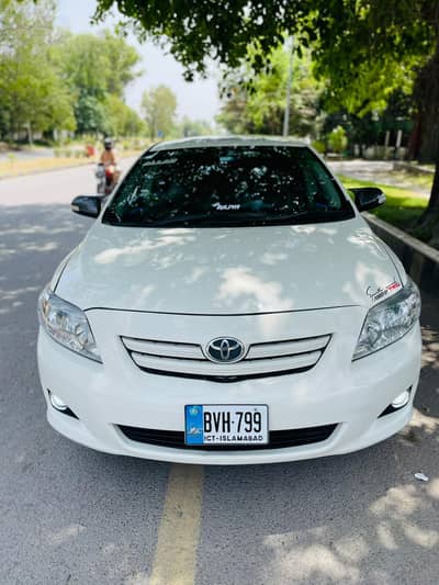 Toyota corolla xli convert gli 2008 model 2009 register